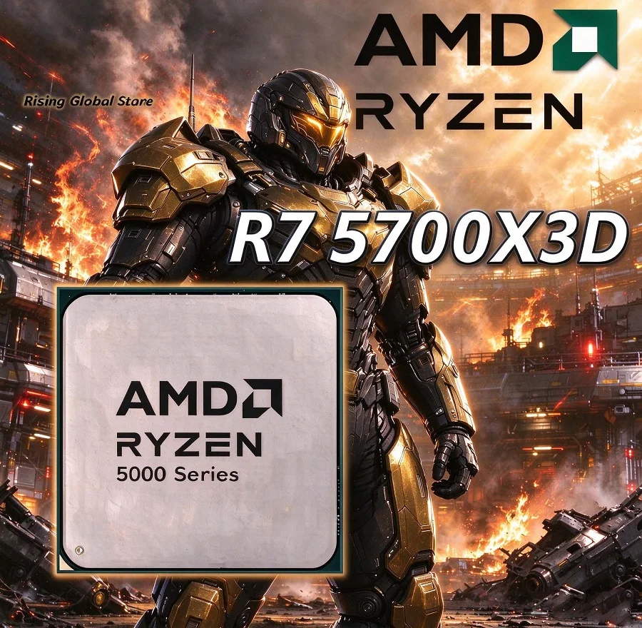 AMD Ryzen 7 5700X3D CPU da gam - Amd Cpu Ryzen 7 recensione e prezzo
