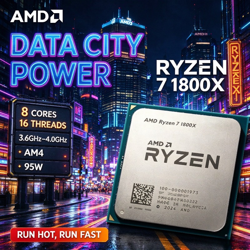 Processore CPU AMD Ryzen 7 180 - Amd Cpu Ryzen 7 recensione e prezzo
